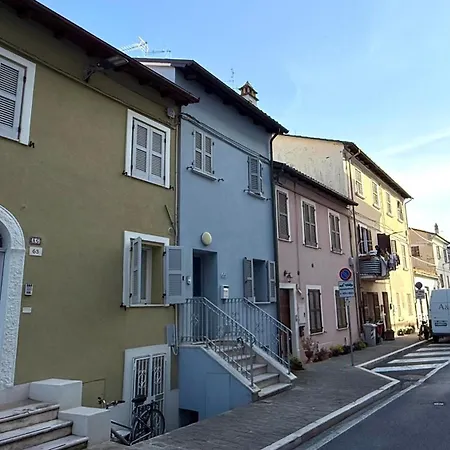 Se165 - Senigallia, Trilocale In Centro Con Terrazzo E Aria Condizionata Lägenhet